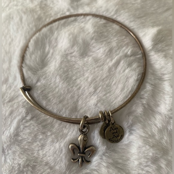 6 Alex and Ani Bracelets and 1 Pandora bracelet without charms - Picture 2 of 8